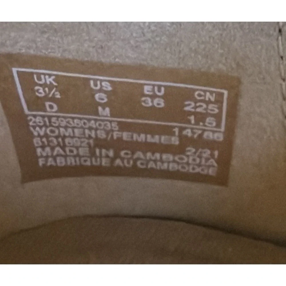 Clarks Serena Paige Women's Slip-on Espadrille Shoes 6‎ Tan White Nautical 14786
